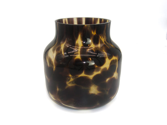 Farbverlaufende Glasvase